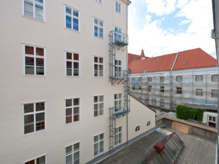 Aktuelles Projekt: Franziskanerkonvent Fassadensanierung –  Bauphase 1, 2 und 3 (Wirtschaftshof) 1010 Wien