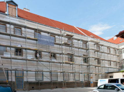 Aktuelles Projekt: Franziskanerkonvent Fassadensanierung –  Bauphase 1, 2 und 3 (Wirtschaftshof) 1010 Wien