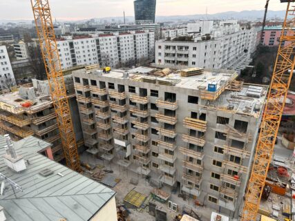 Aktuelles Projekt: Wohnhausanlage Engerthstraße 257a, 1020 Wien