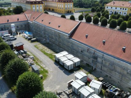 Schloß Hof – Fassadensanierung Stallgebäude Nord