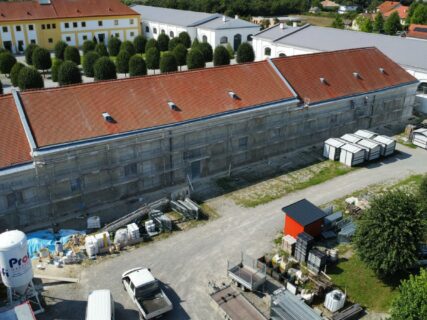 Schloß Hof – Fassadensanierung Stallgebäude Nord